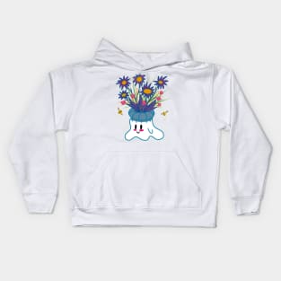 Little Ghost Garden Kids Hoodie